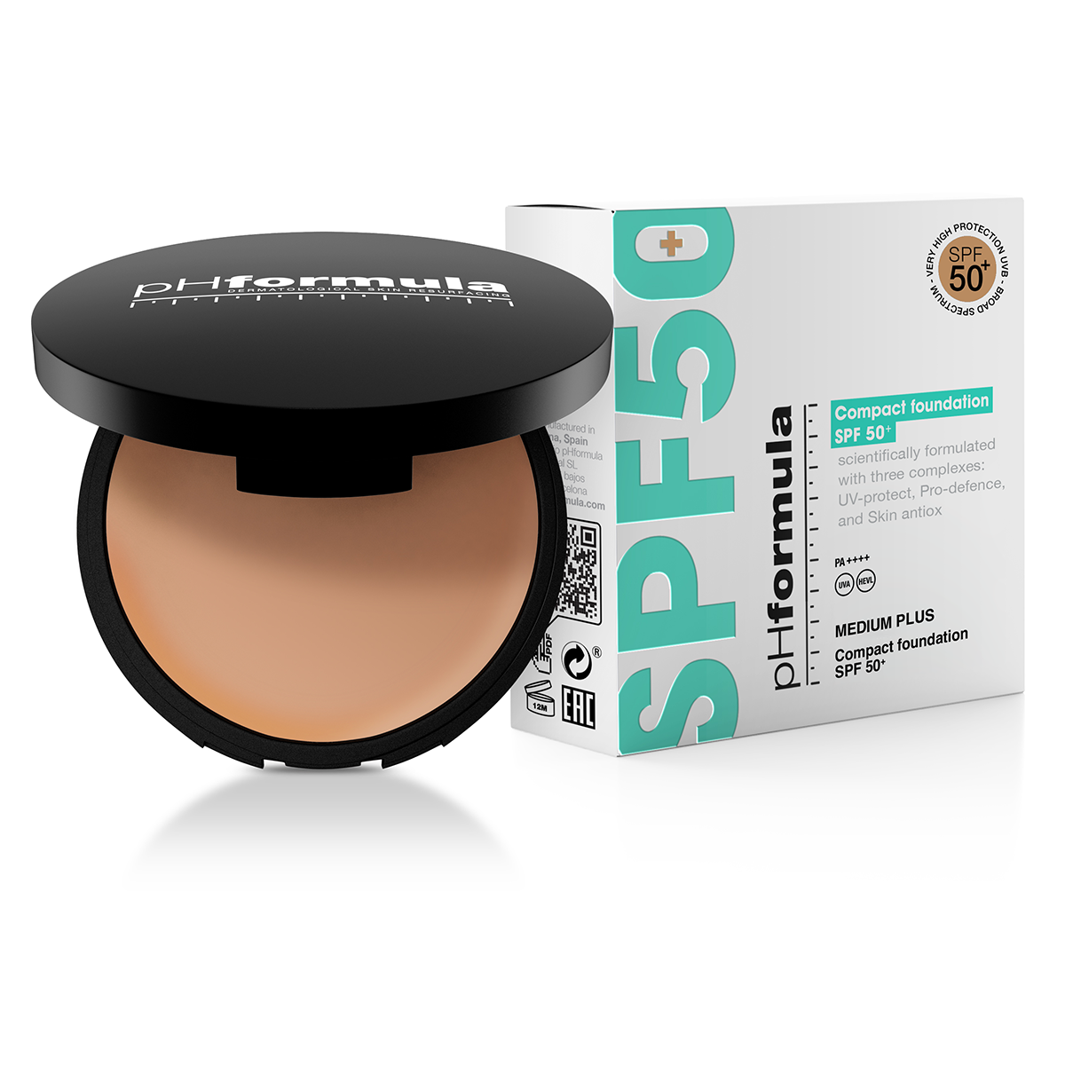 Compact-foundation-SPF-medium-PLUS